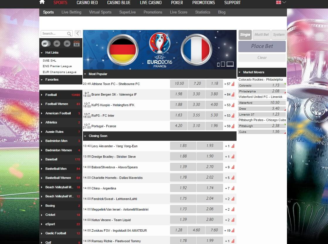 redbet sport